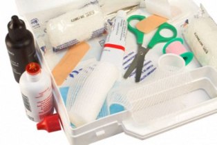 Travel first-aid kit