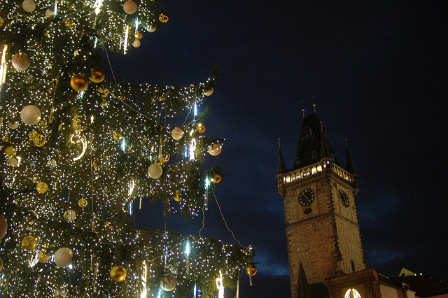Prague christmas market