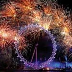 London – the first New Year party of Prince George
