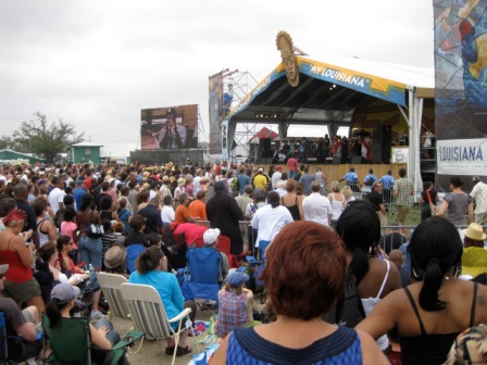 The New Orleans Jazz and Heritage Festival