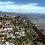 ganden monastery, tibet