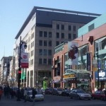Montreal Quebec St. Catherine Street