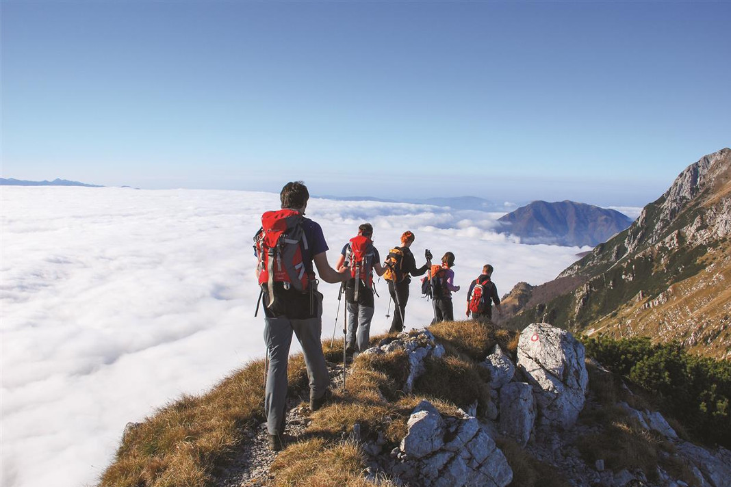 Top five Europe's best hiking trails